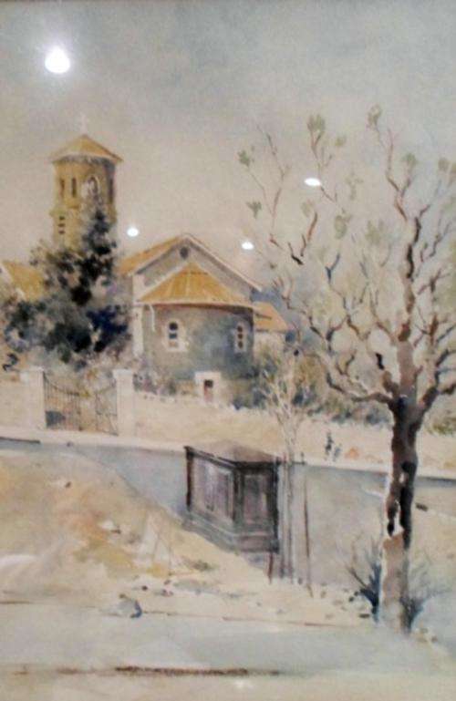 Wellesley Bailey - Church Street - Water color - A beauty! - Bid now!!